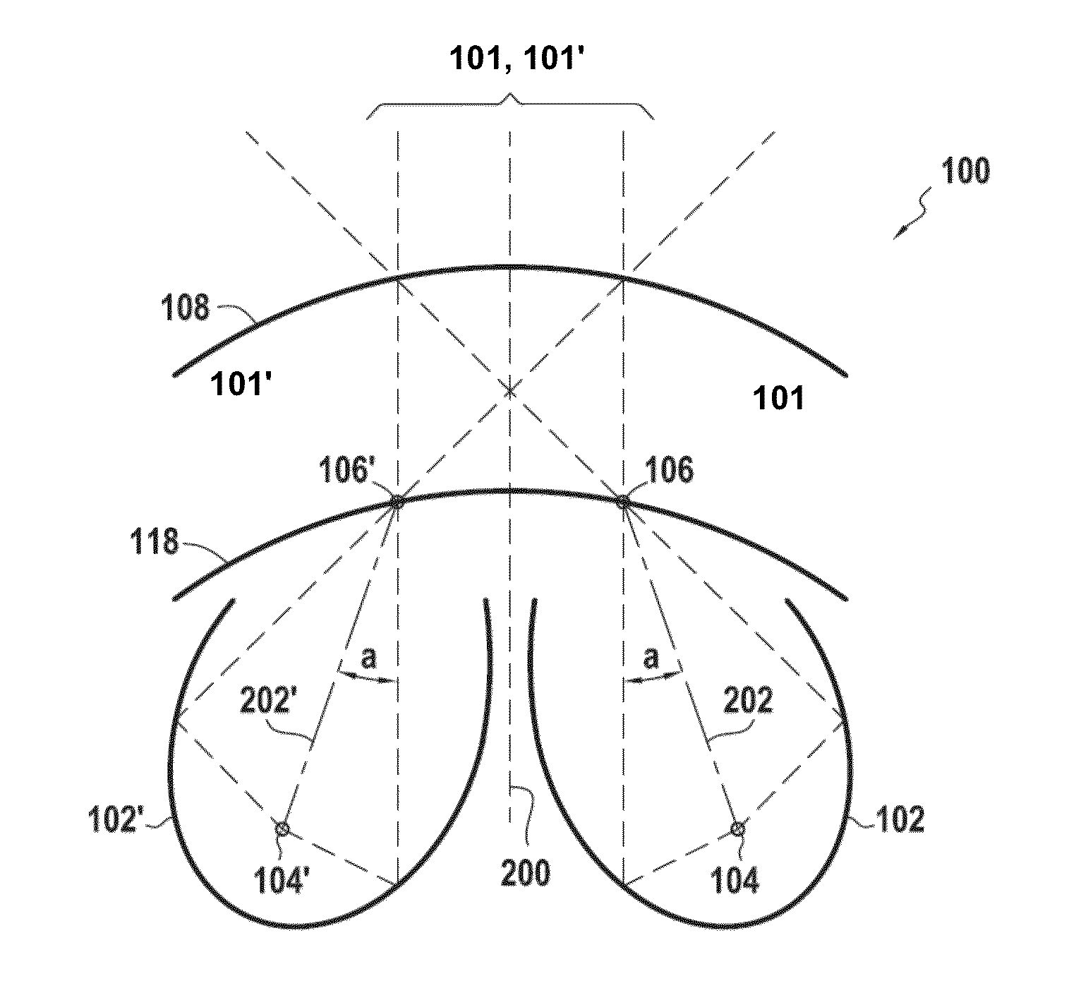 Illuminating module for a motor vehicle