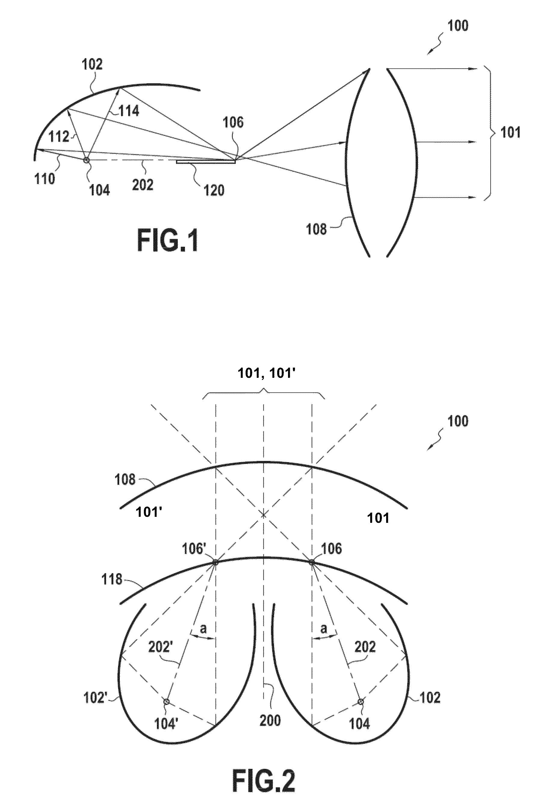 Illuminating module for a motor vehicle