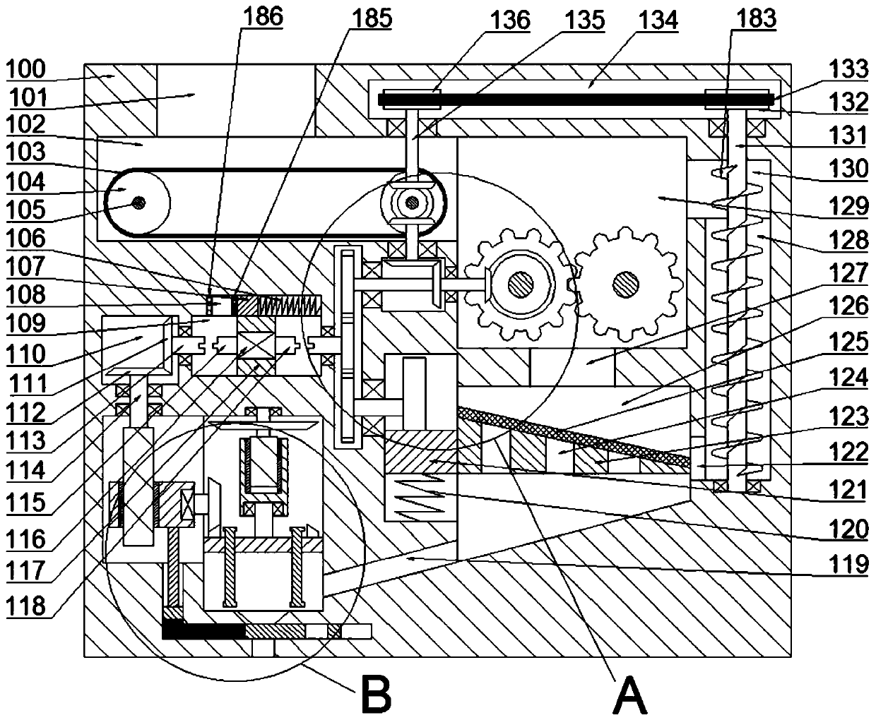 Waste glass recovery device