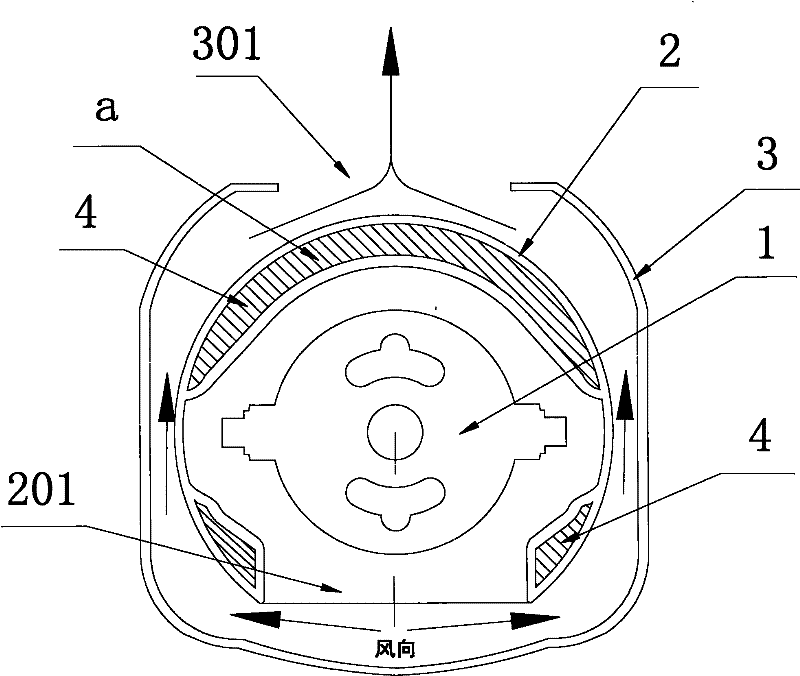 Noise reduction structure of motor of vacuum cleaner