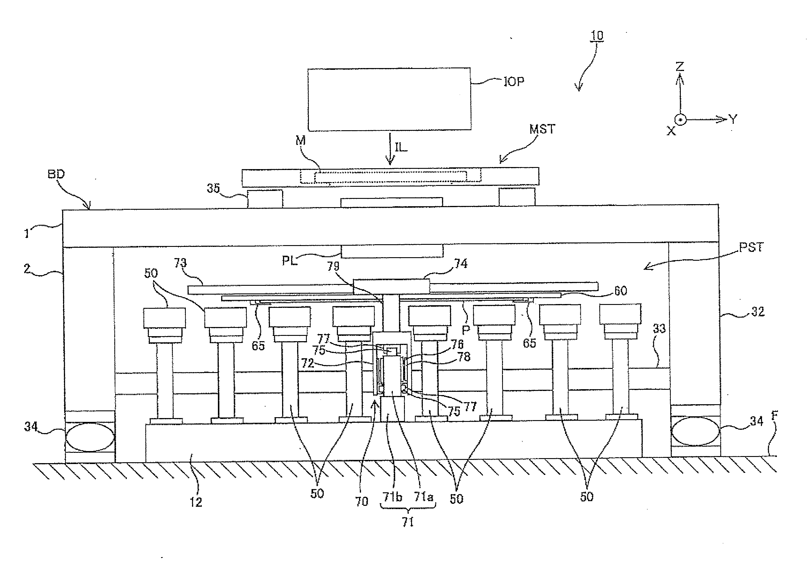 Object moving apparatus, object processing apparatus, exposure apparatus, object inspecting apparatus and device manufacturing method