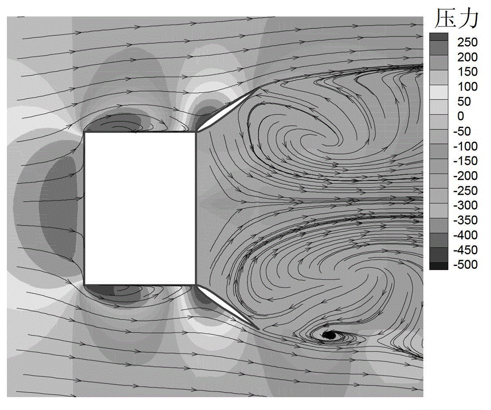 Method and tail fin for improving flight stability of hung object of helicopter