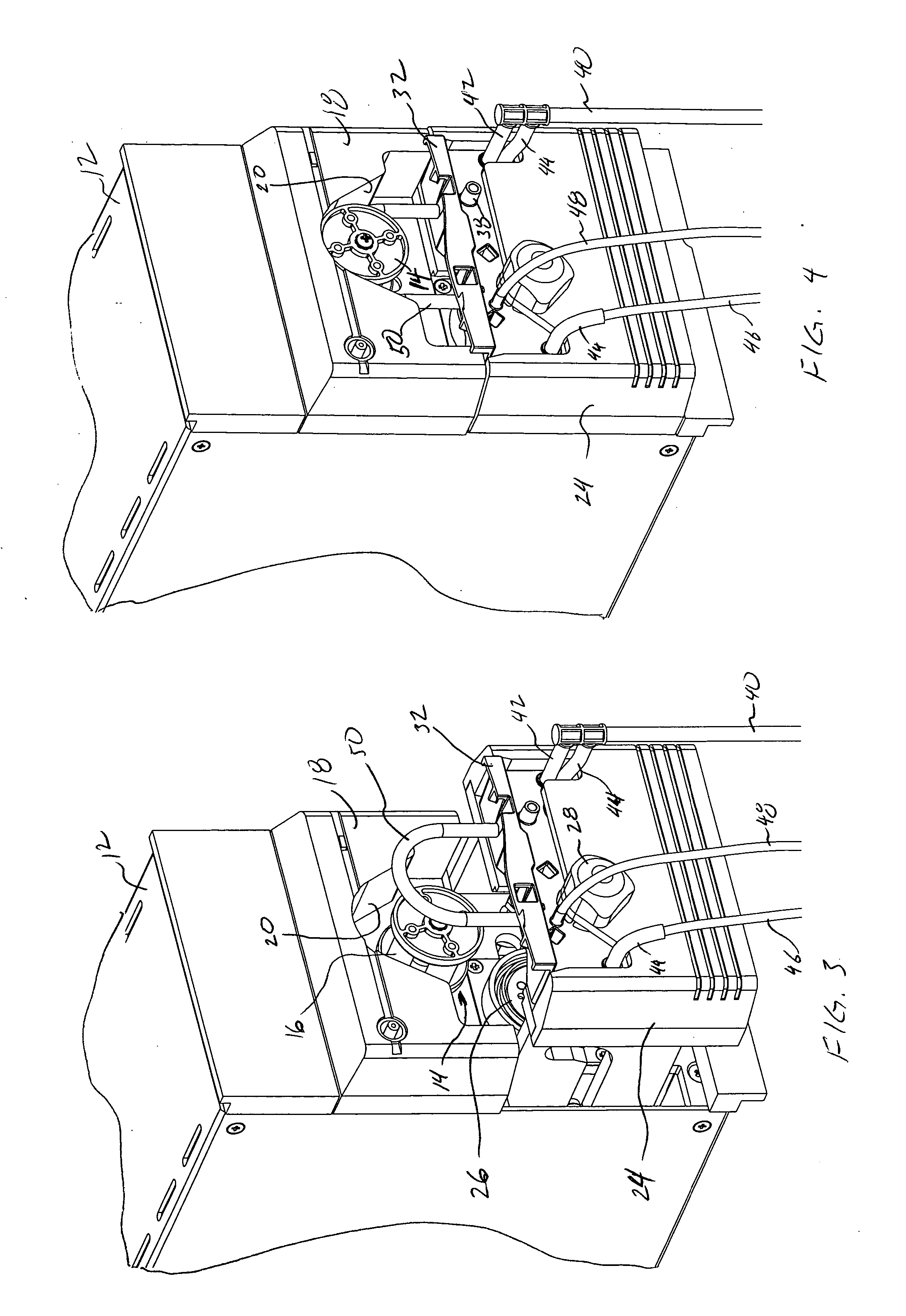 Peristaltic pump cartridge including an aspirant collection bag for use in ophthalmic surgery