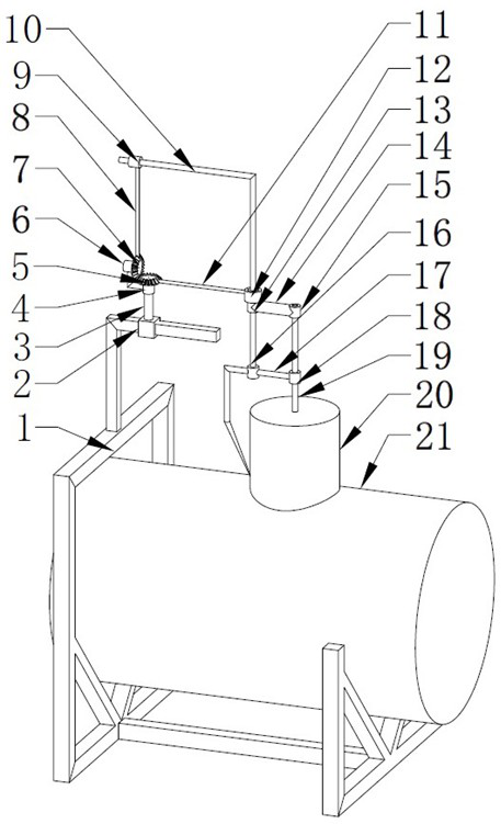 Novel pipeline inserting intersecting line weld joint welding robot device