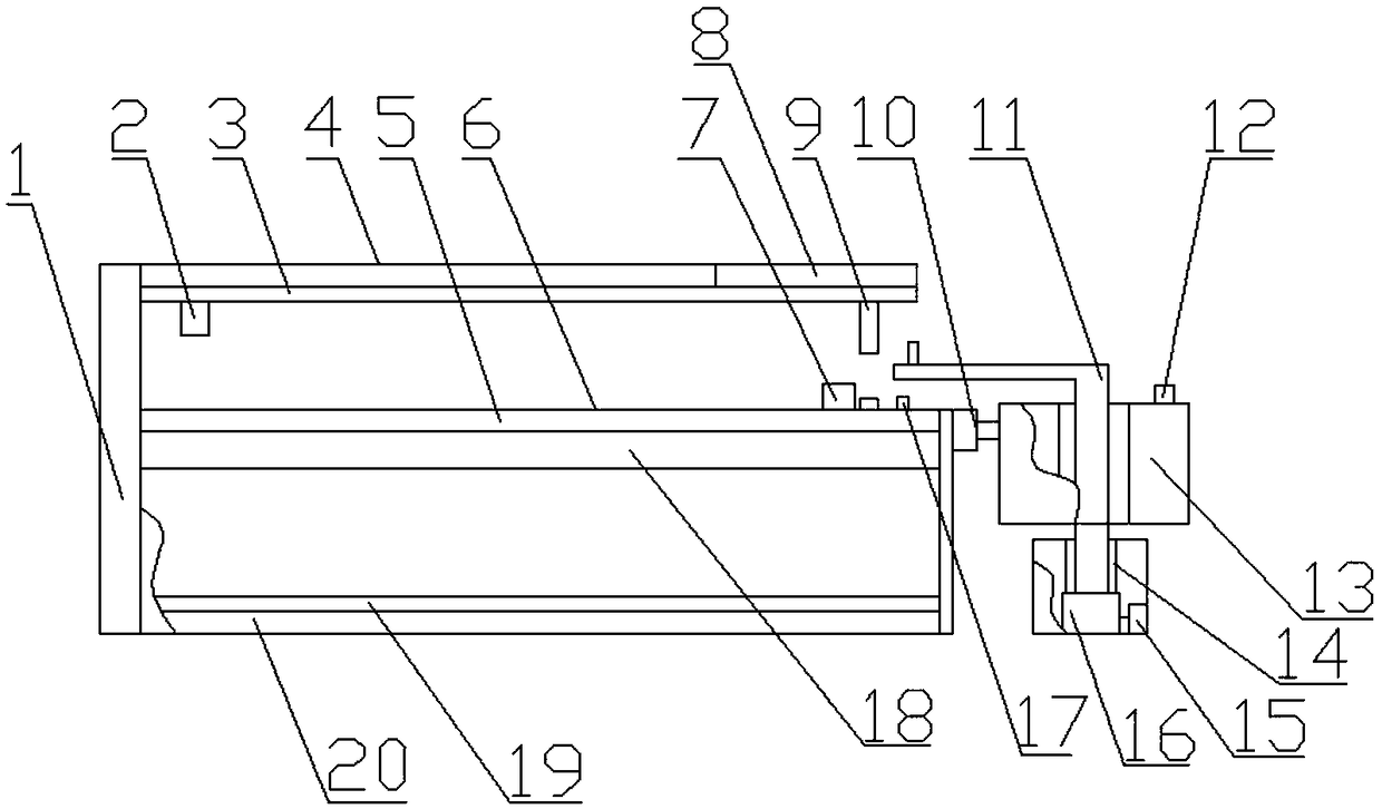 Double-knife hot-cutting machine for safety rope