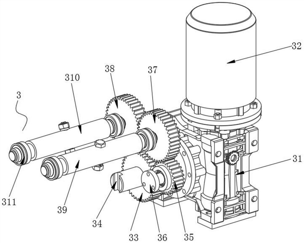 Raw material melting treatment system for film production