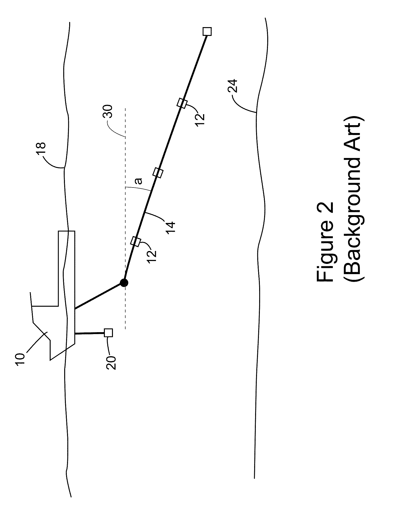 Device and method for deghosting variable depth streamer data including particle motion data