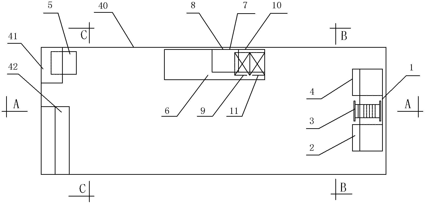 Process and device for treating and recycling chromium-containing waste liquor