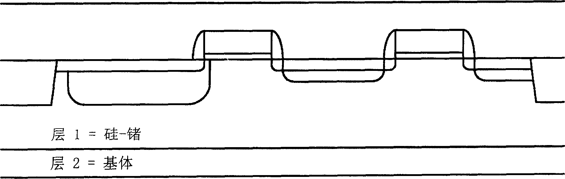 Multilayered semiconductor substrate and image sensor formed thereon for improved infrared response