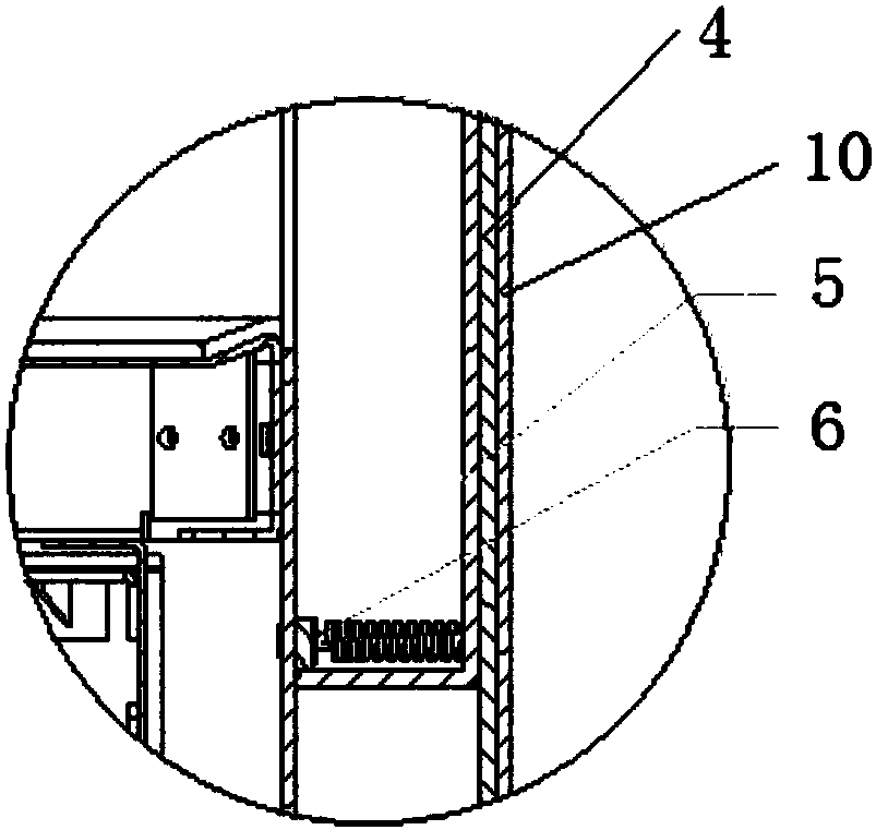 Foldable medical trolley