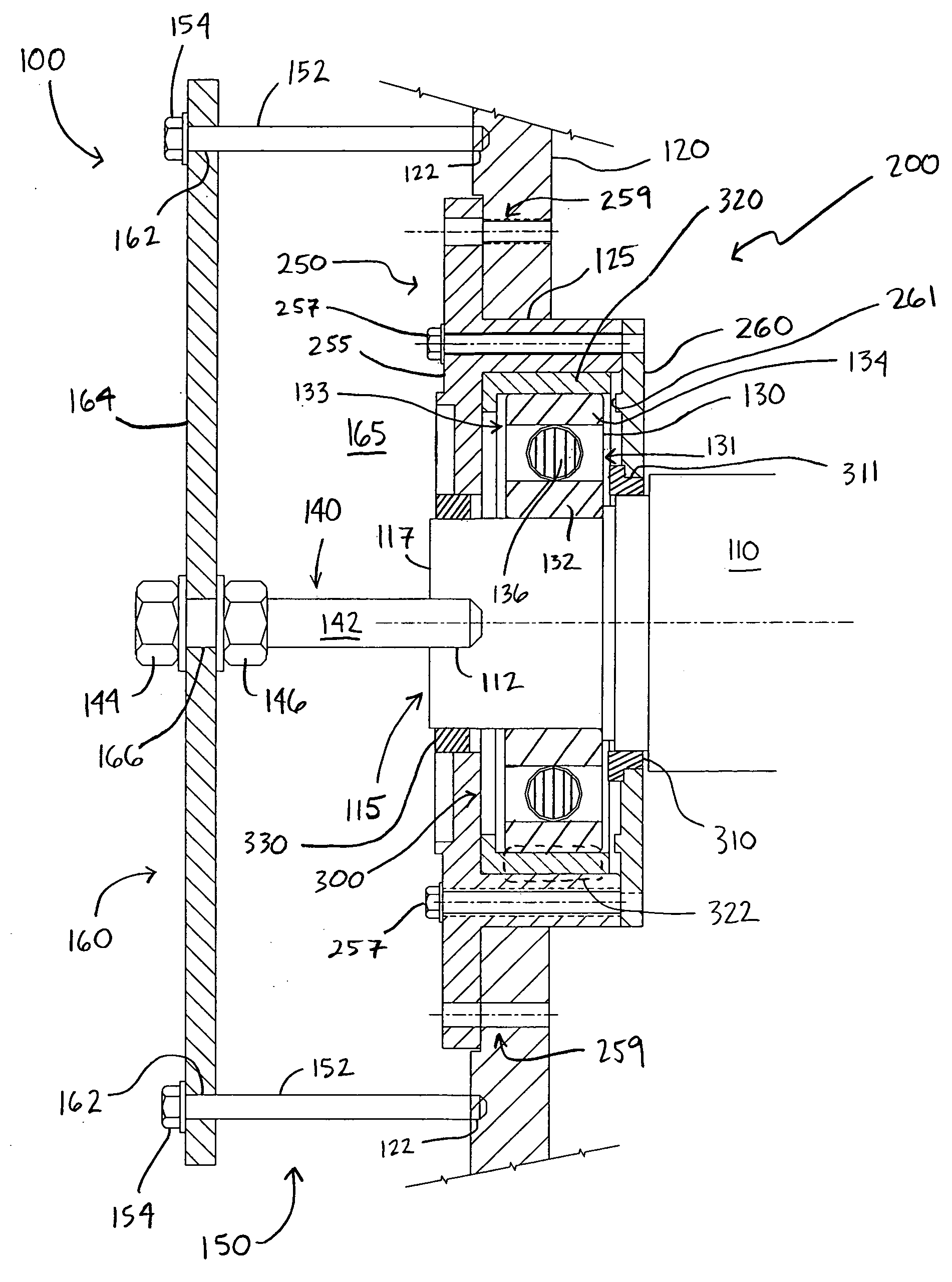 Load distribution devices and insulated bearing assemblies