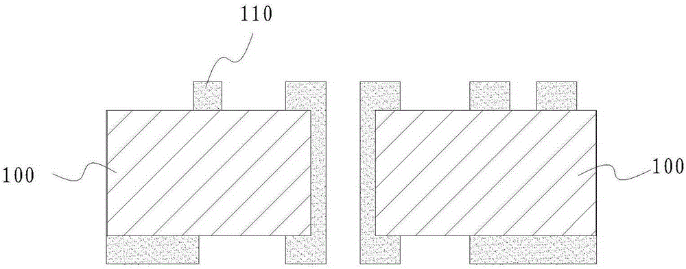 Packaging substrate resistance welding processing method