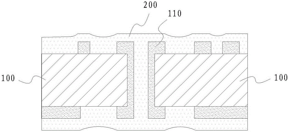 Packaging substrate resistance welding processing method