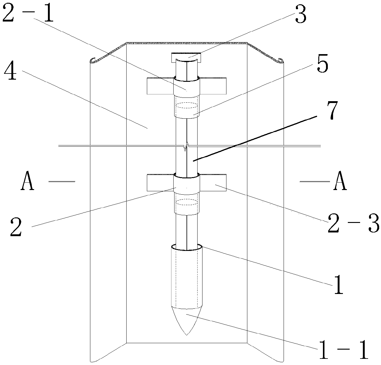 Deep steel sheet pile inclinometer pipe installation auxiliary device and construction method thereof