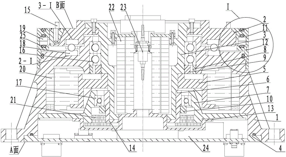 Position turning table applicable to vehicle-mounted reconnaissance system and mounting method of position turning table