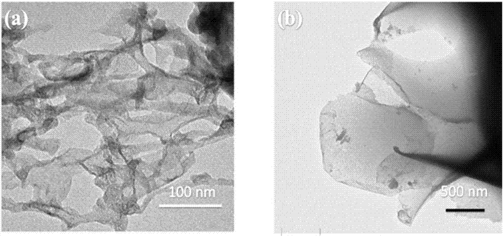 Biomass carbon/molybdenum disulfide nano composite material and preparation method thereof