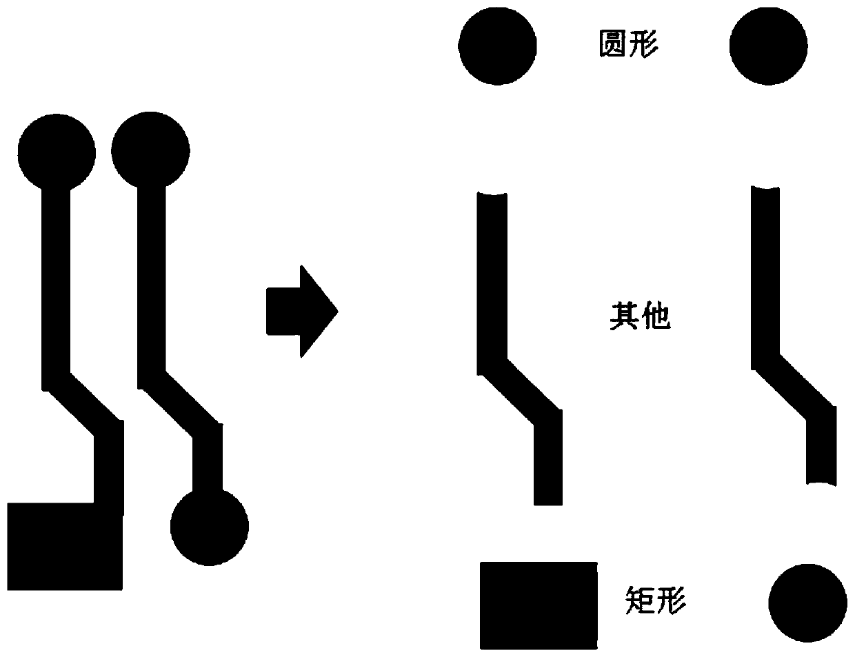 Multi-region accurate positioning method for large-format PCB