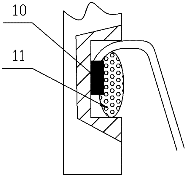 Thermal deformation tester for cement-emulsified asphalt mortar material