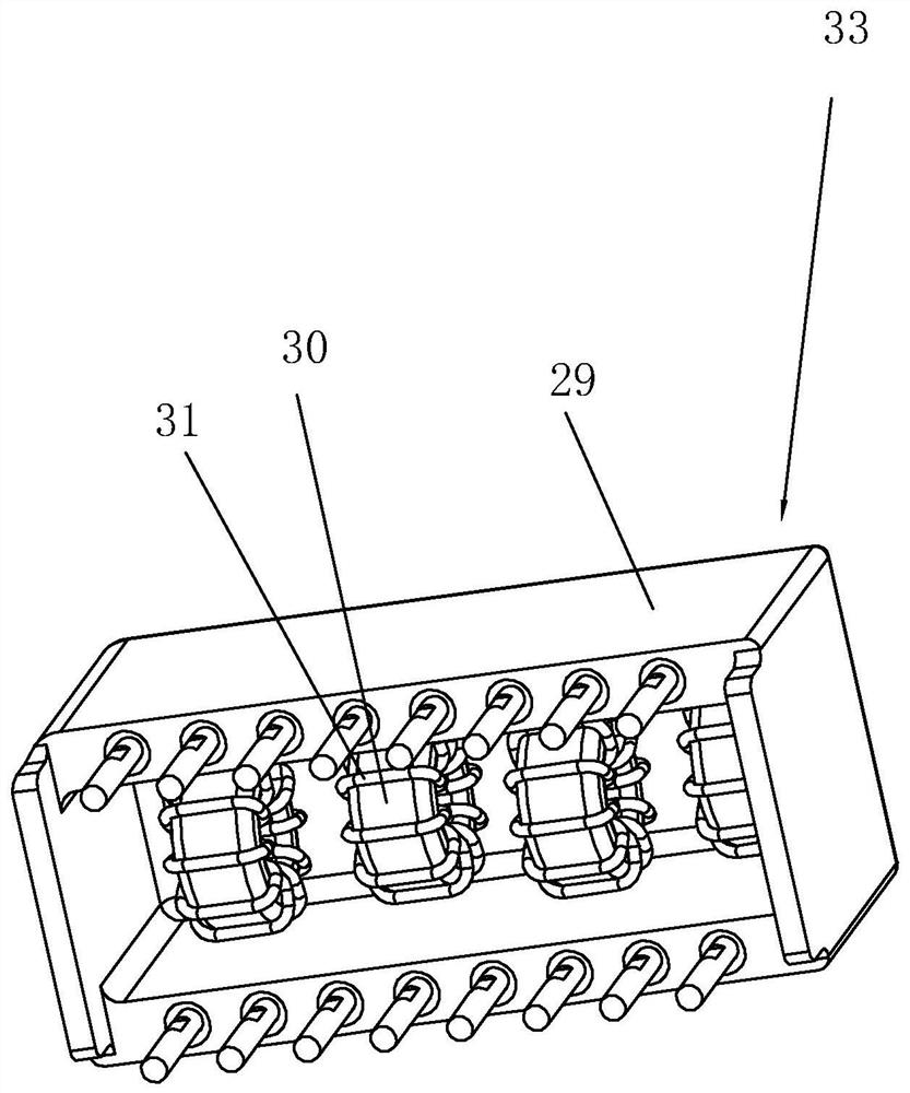 A 10 Gigabit transfer connector with filtering function