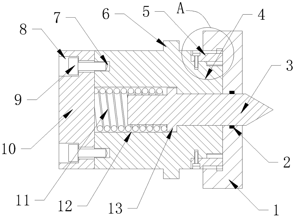 Quick center clamp for cutter and using method of quick center clamp