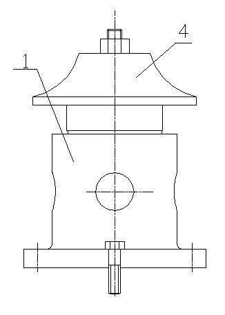 Special multifunctional multi-shaft numerically controlled clamp for processing centrifugal vane wheel, and manufacturing and installation method of special multifunctional multi-shaft numerically controlled clamp