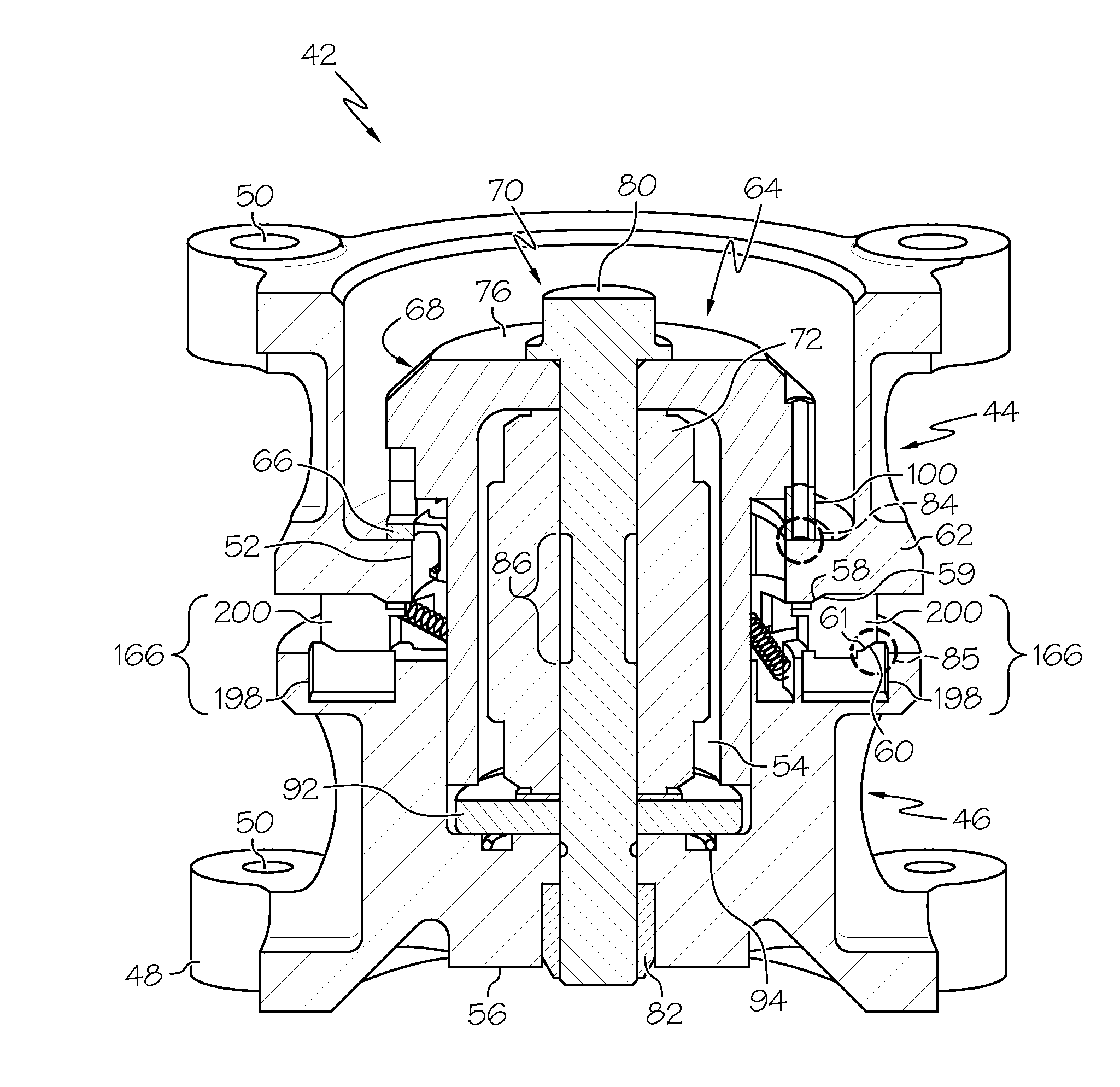 Launch lock assemblies with reduced preload and spacecraft isolation systems including the same