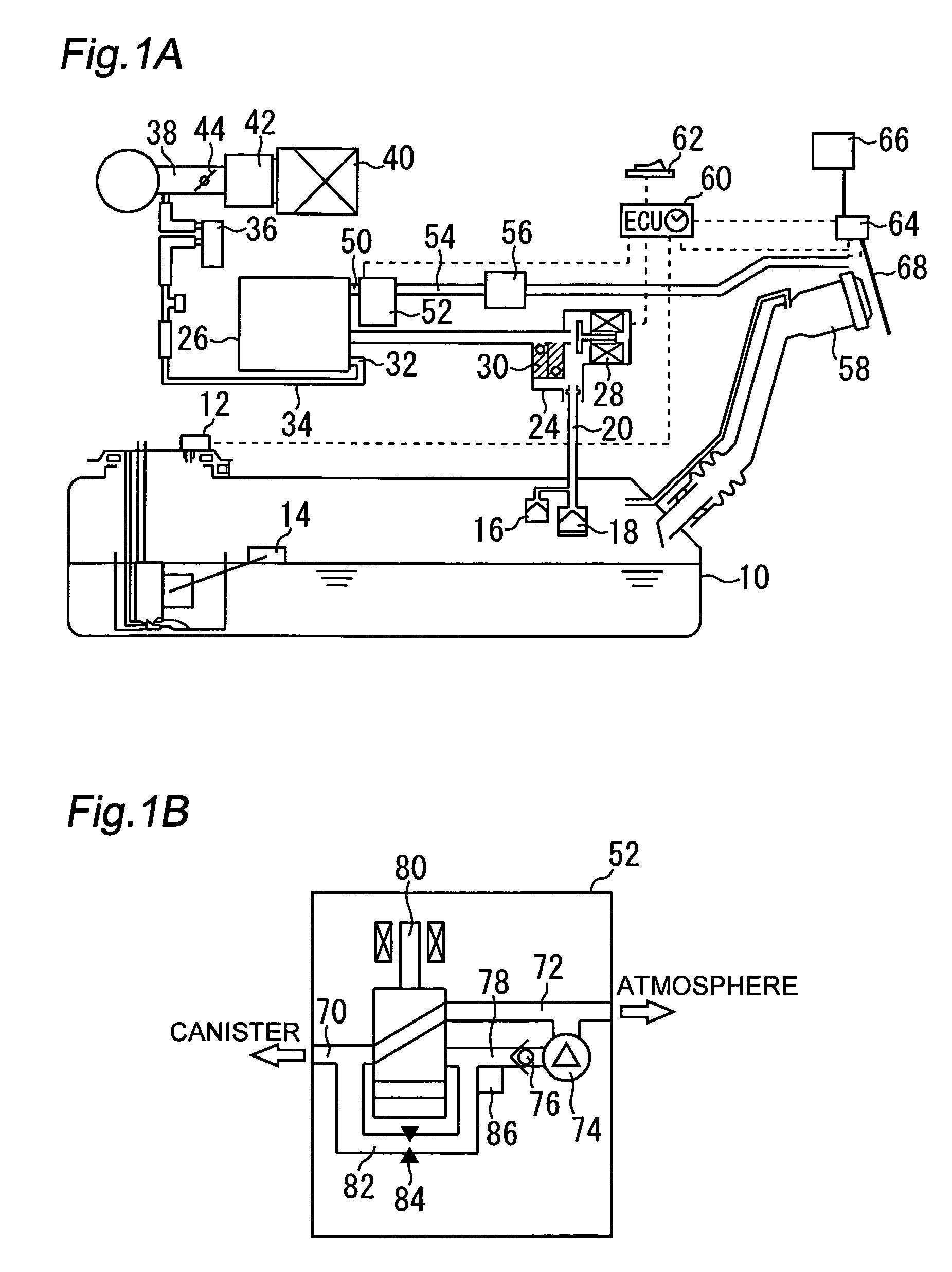 Evaporated fuel treatment device for internal combustion engine