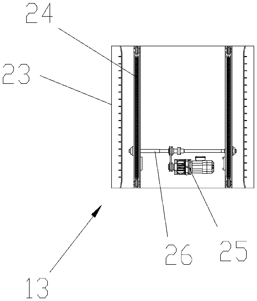 Glass intelligent distribution device