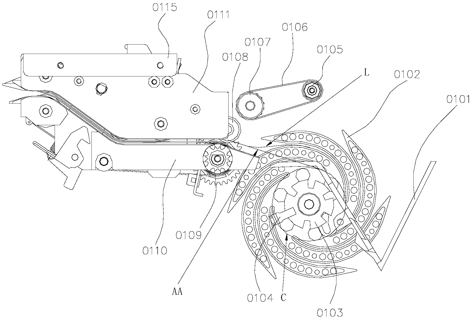 Hot wheel bill stacking device