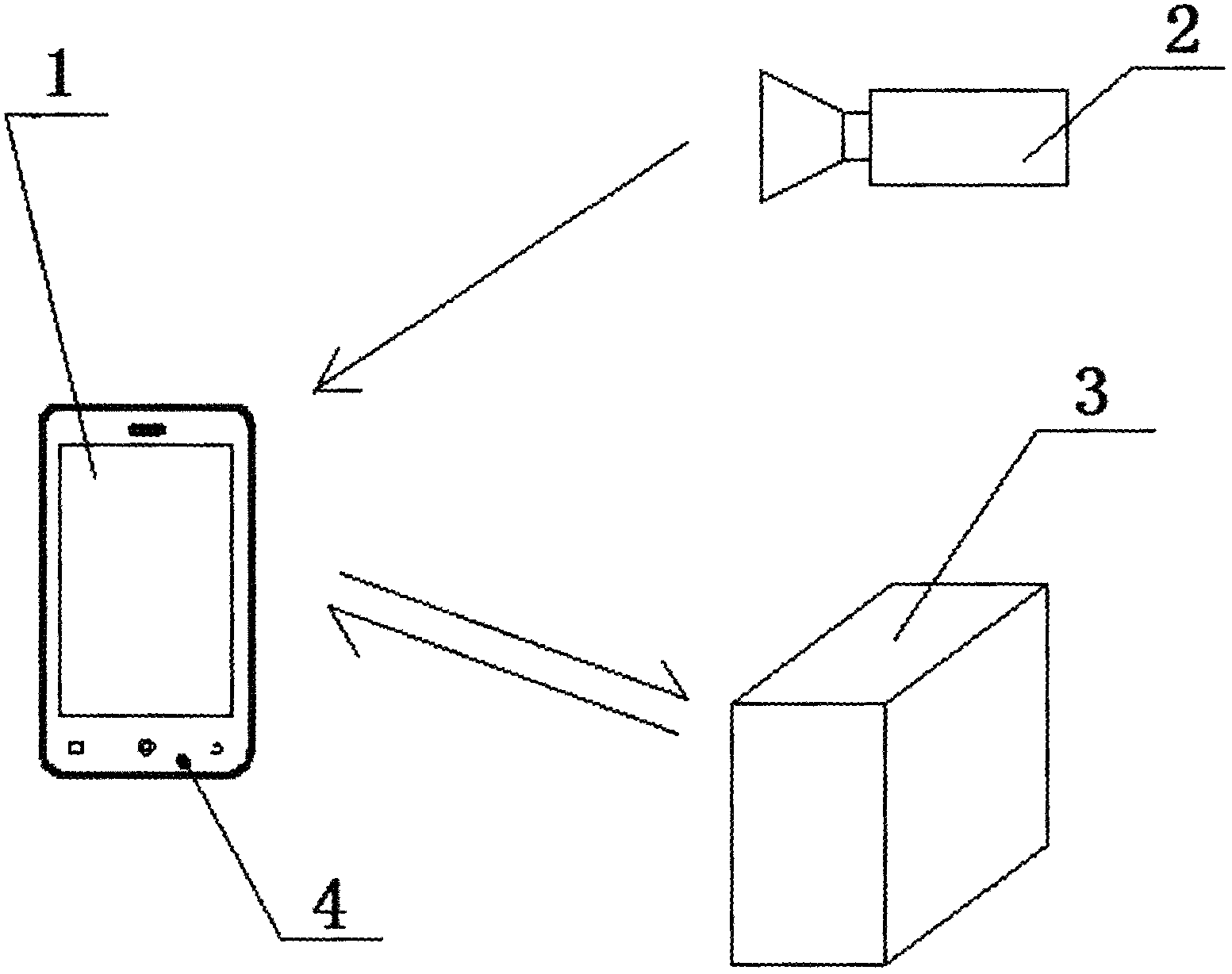 Information exchange system based on audio frequency and exchange method thereof