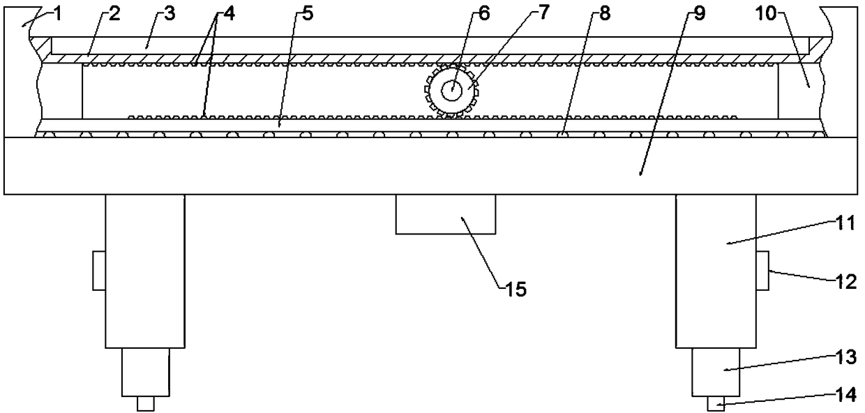 Transfer bed for medical use