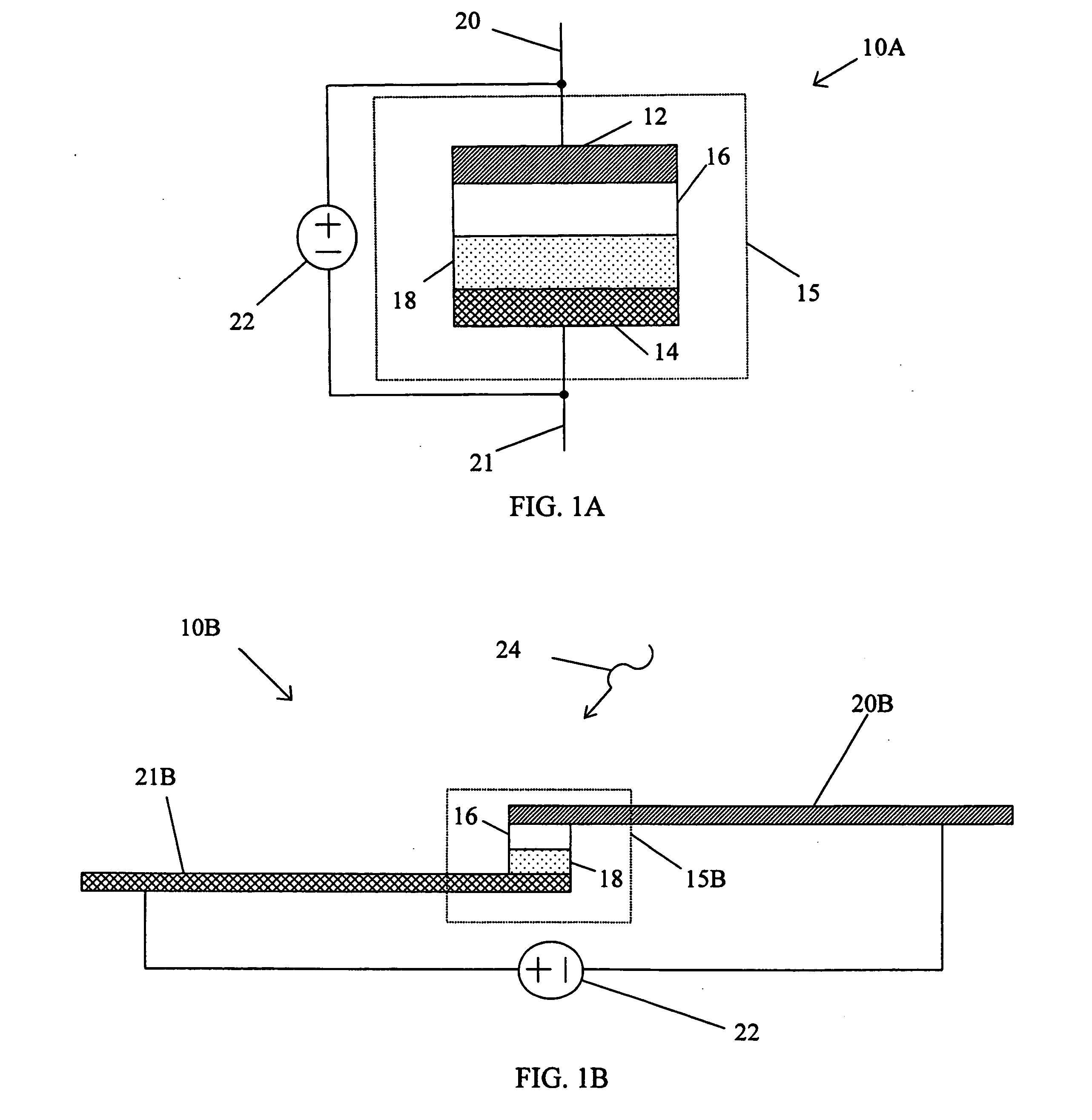 High speed electron tunneling devices