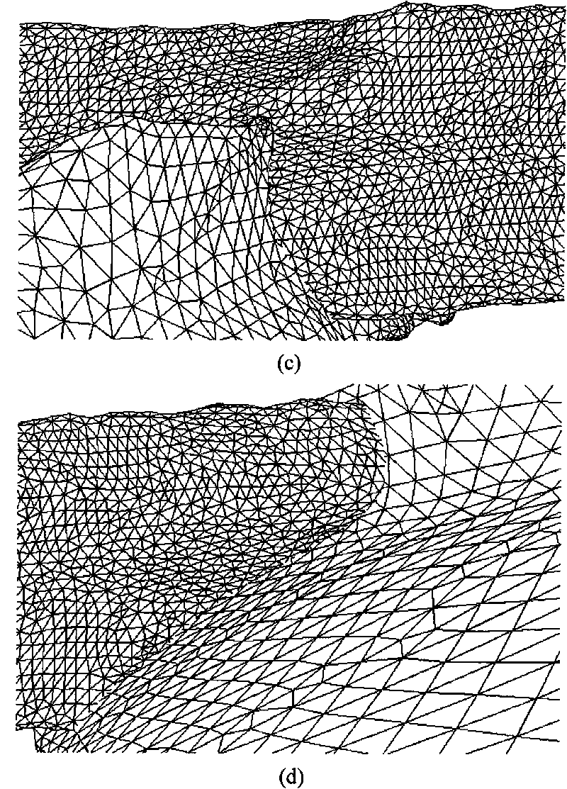 Horizontal surface fitting method based on quadric error metrics (QEM)