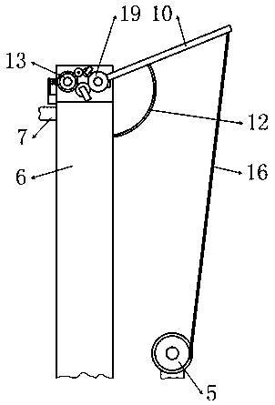 Small hoisting machine used in municipal engineering