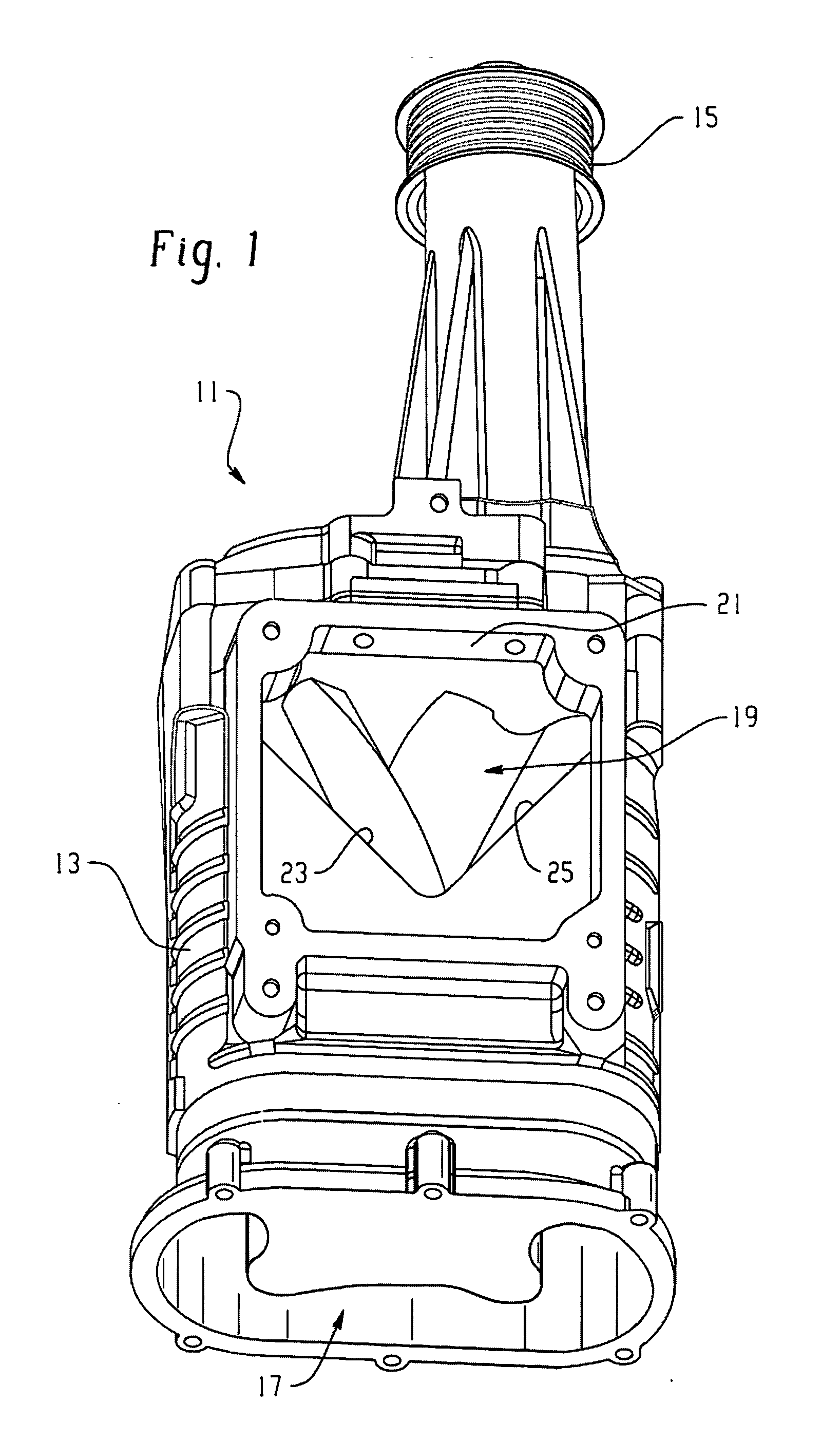 Optimized helix angle rotors for Roots-style supercharger