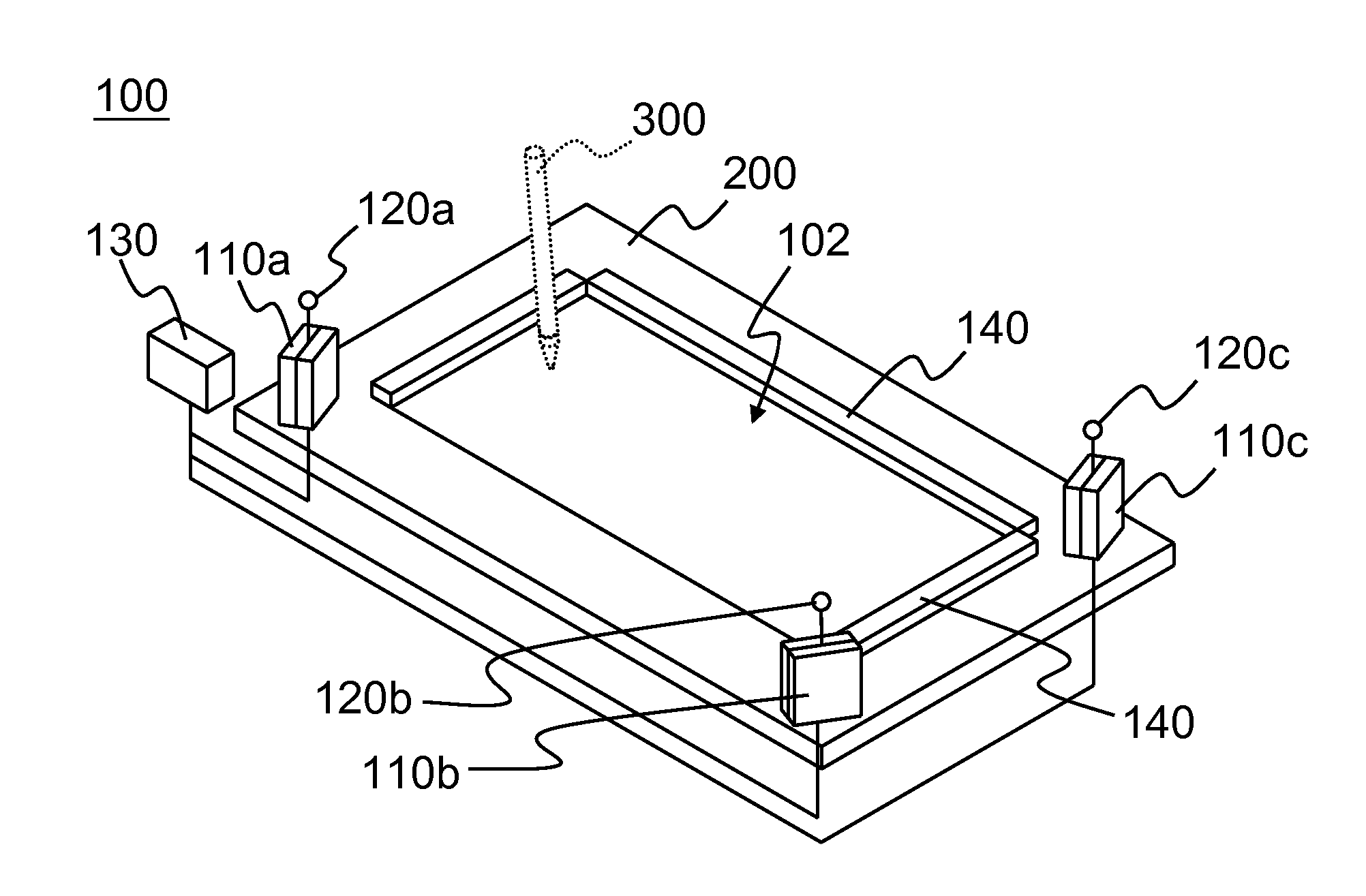 Optical touch device