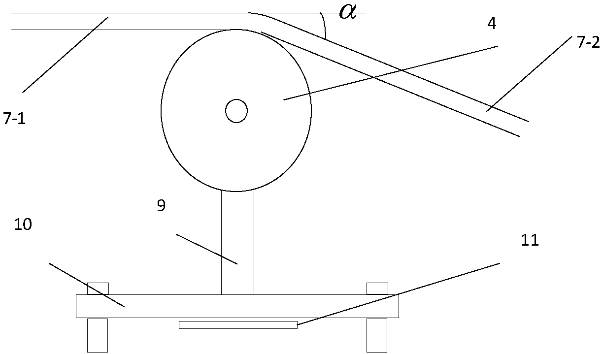 Method and device for detecting born pulling force of pressed cable head