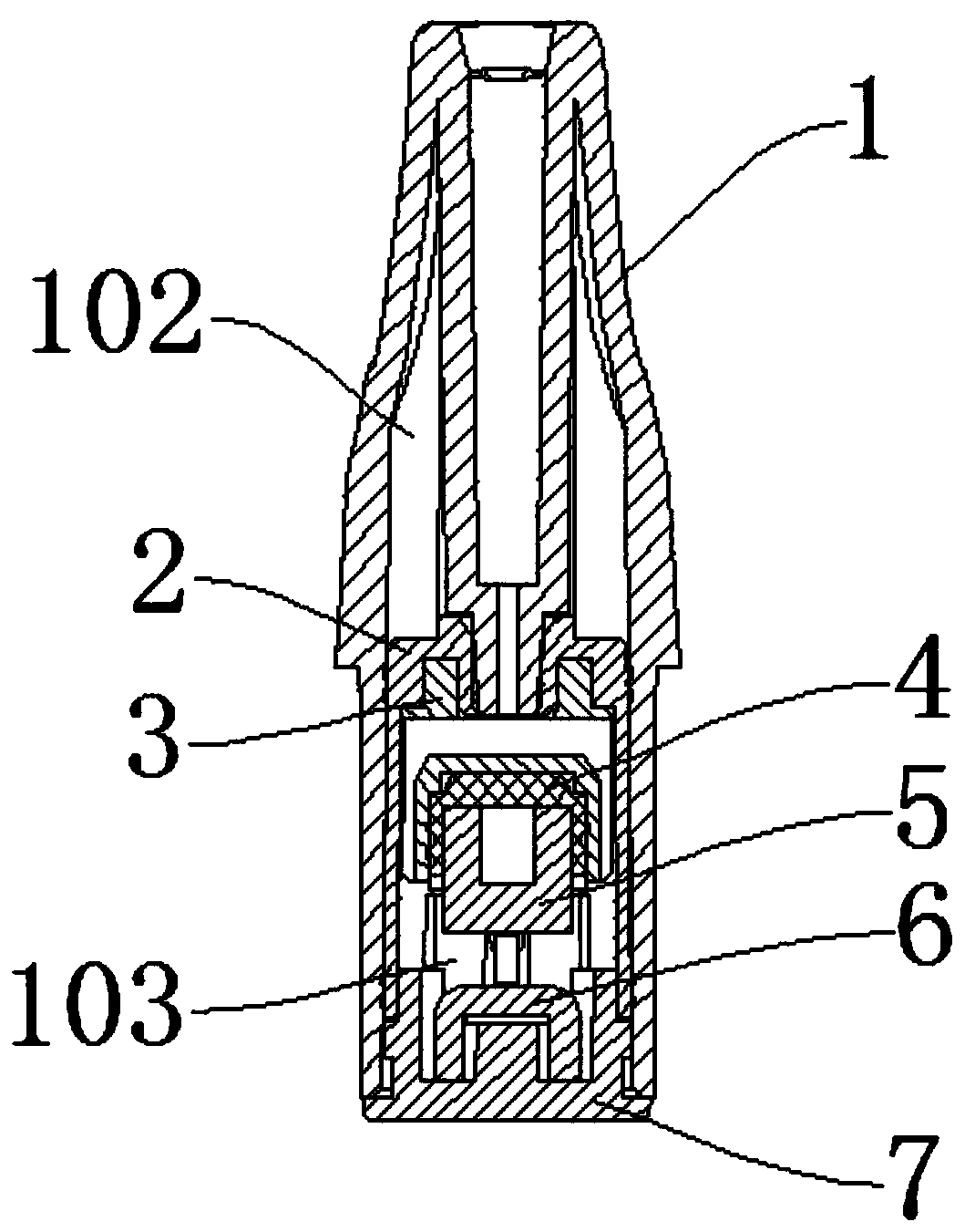 Electronic cigarette atomizer and electronic cigarette