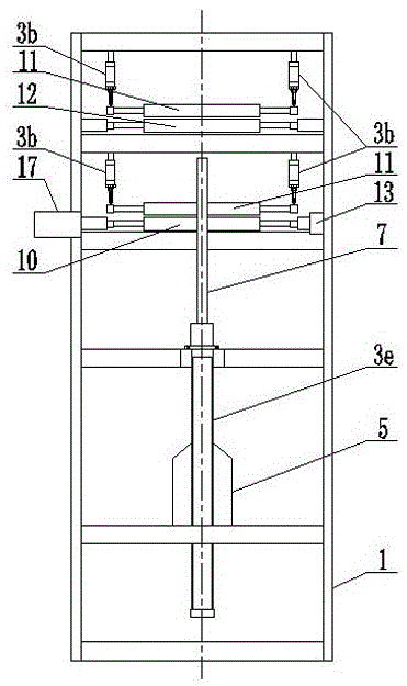 An automatic filling water film injection machine