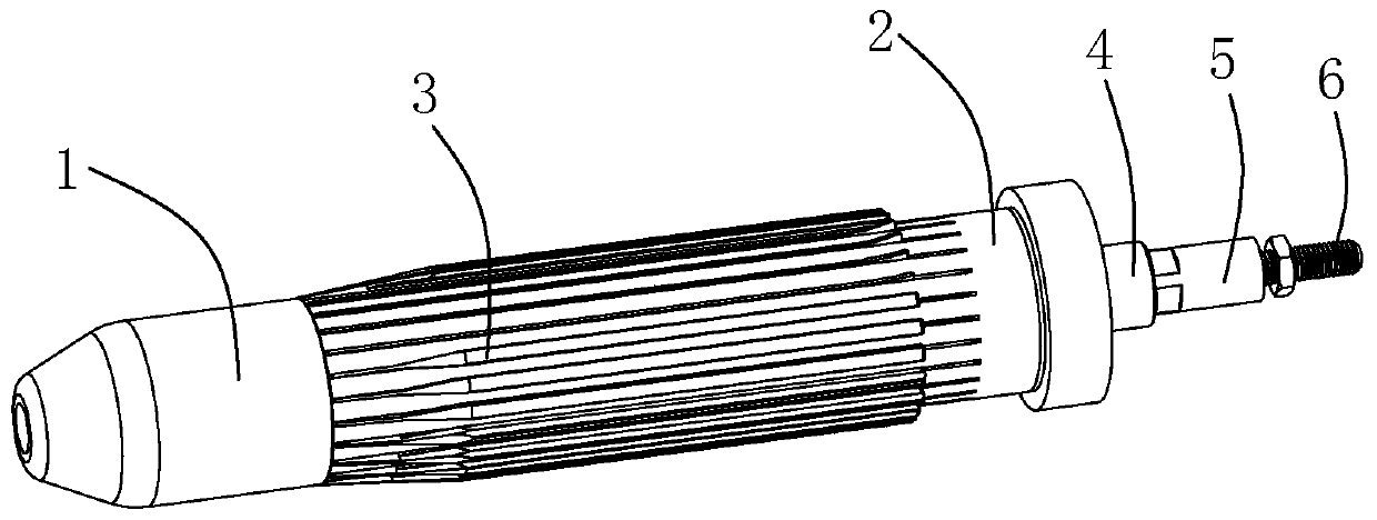 Battery management cooling system for electric automobile