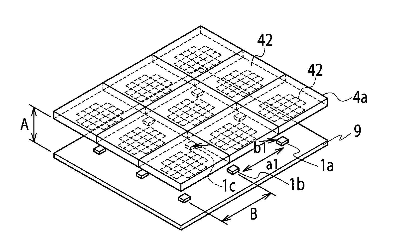 Light quantity control member, surface light source unit and display device