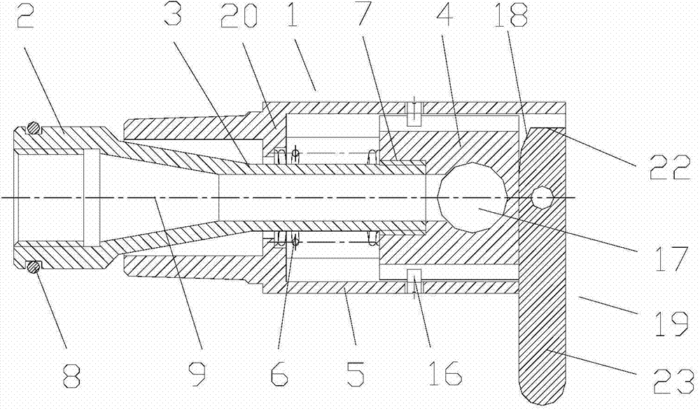 Fast blocking device of pipe opening