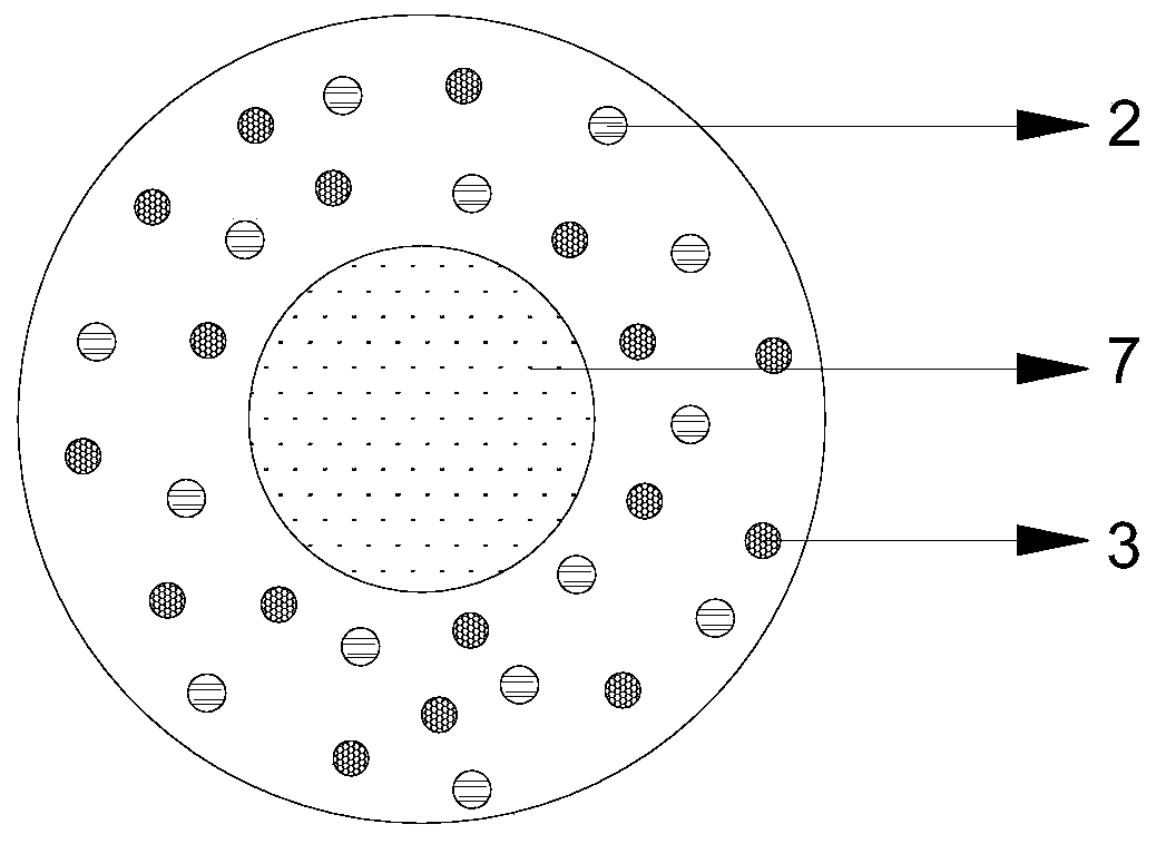 In-situ treatment method of fresh water aquaculture wastewater