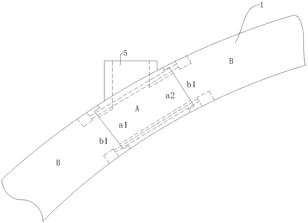 Prefabrication installation method for ultra-high performance concrete deck type box arch bridge segments