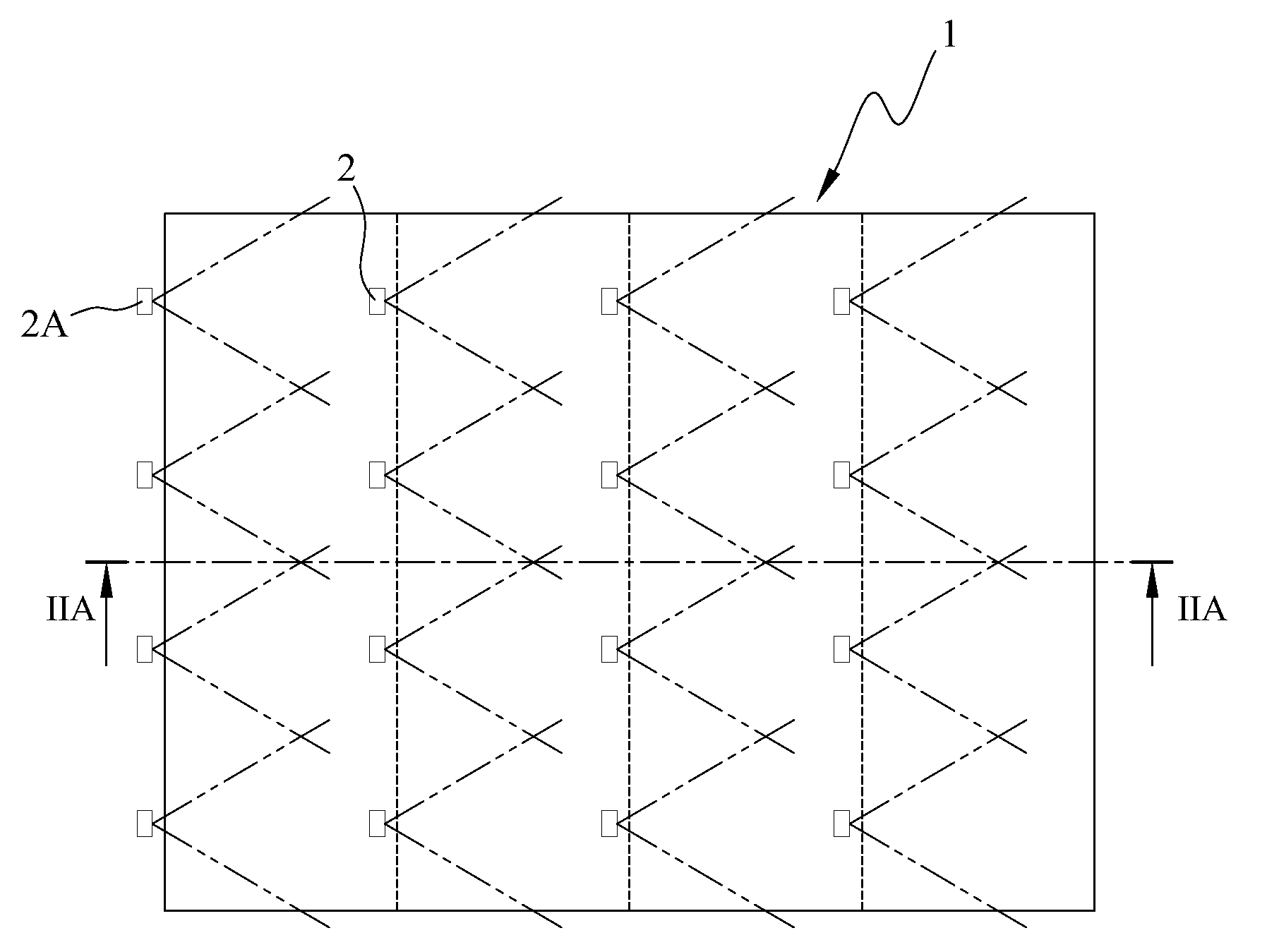 Light Guide Plate Having Sectional Light Guiding Structure