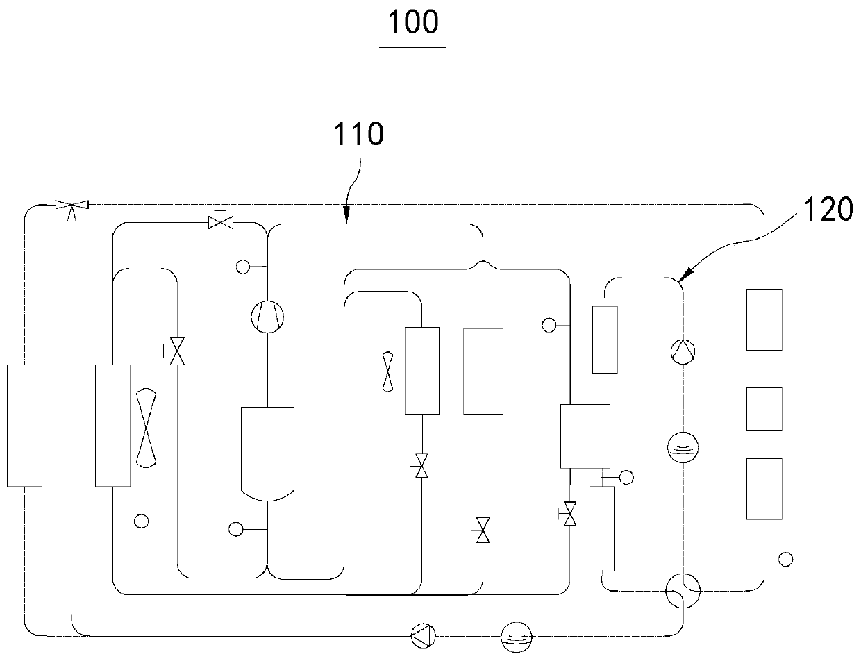 Heat pump air conditioner system and car