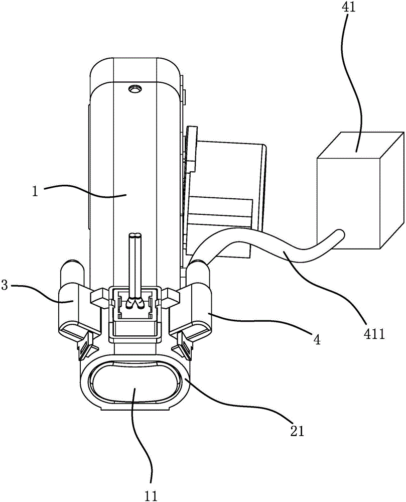 Self-cleaning structure for spray head in intelligent closestool