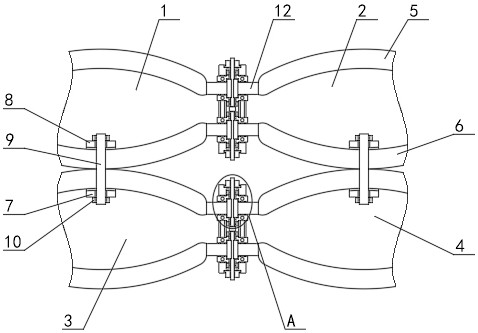 Assembled geocell