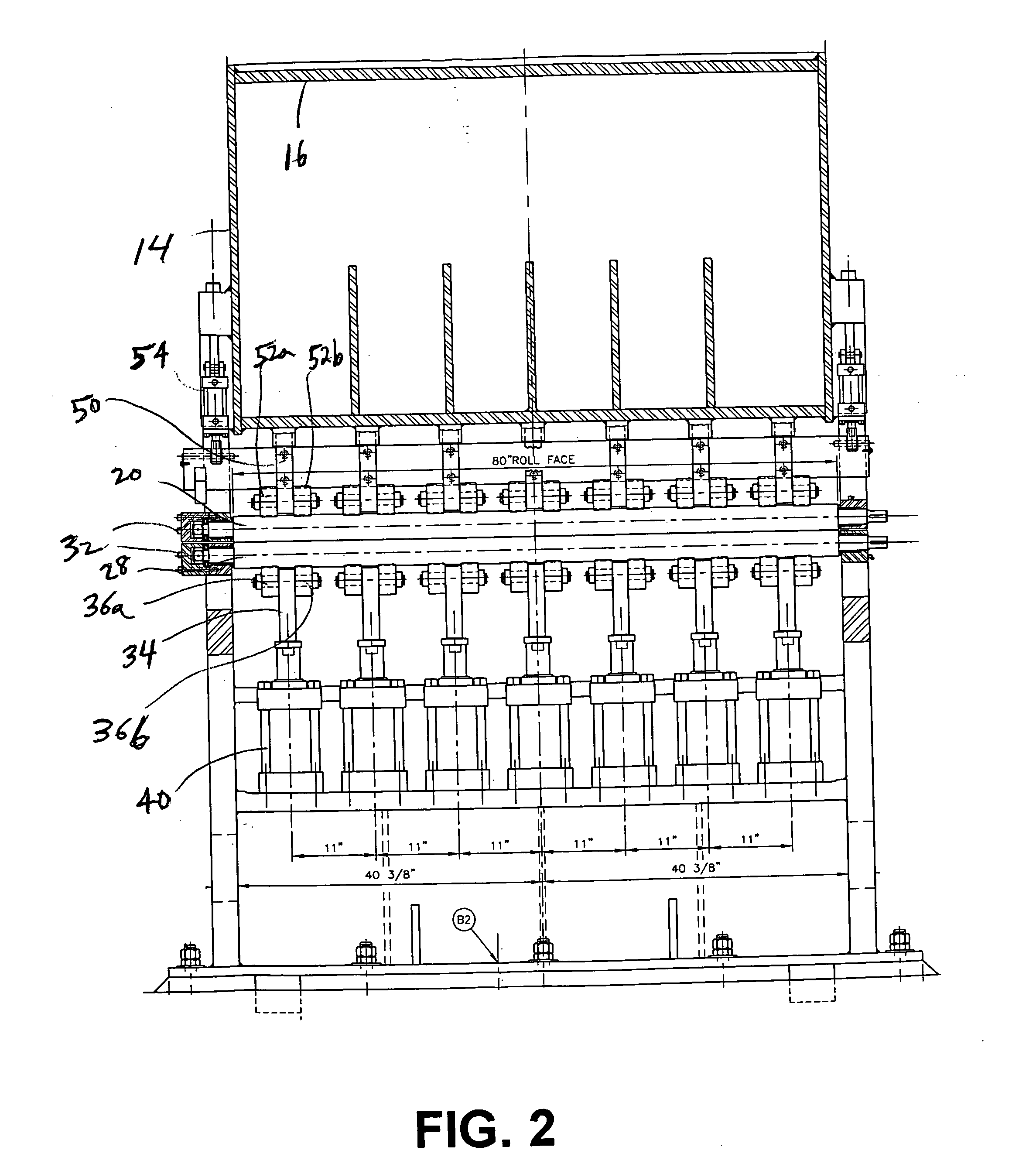 Work roll scraper for roller levelers