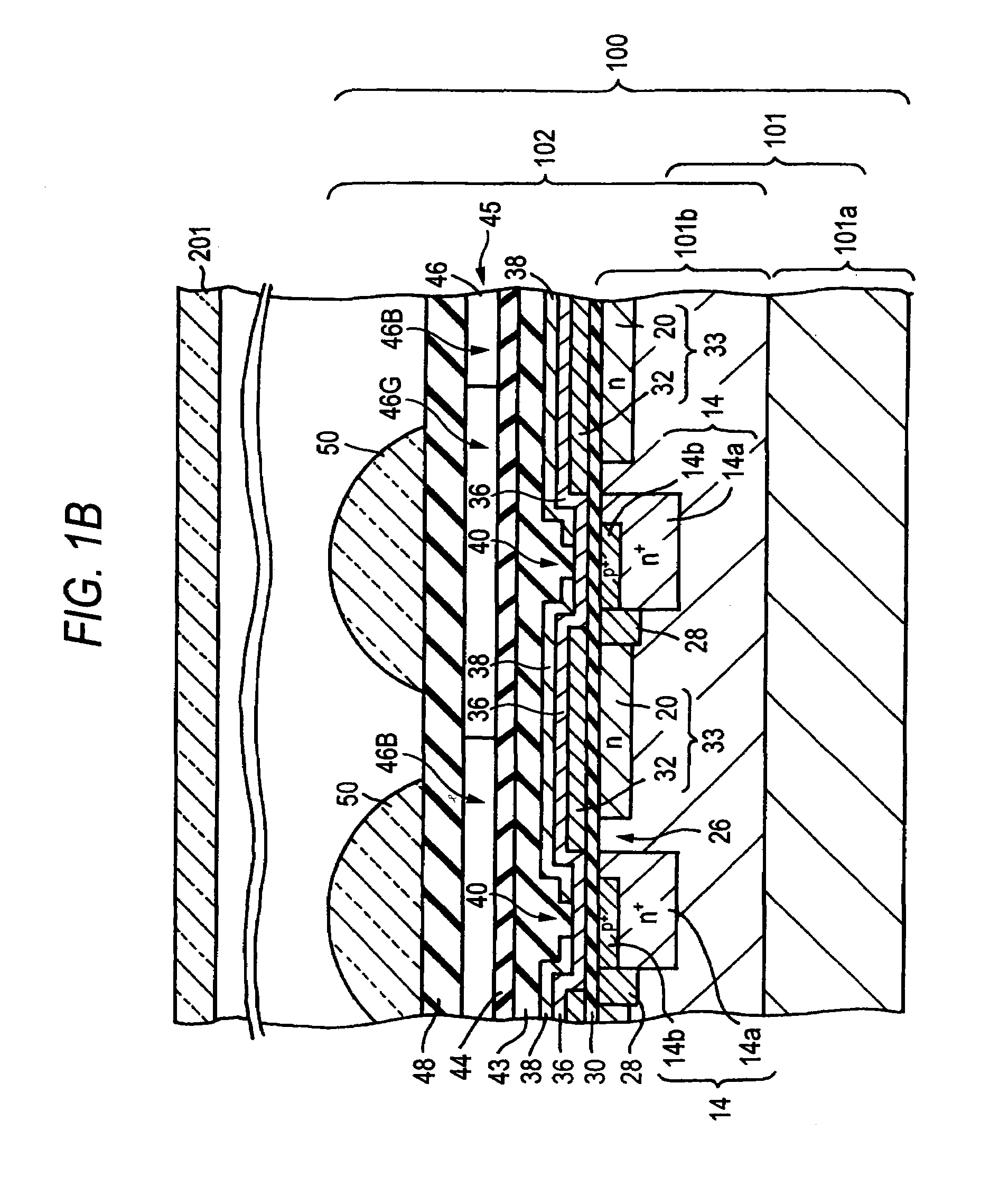 Solid-state imaging device and method of manufacturing said solid-state imaging device